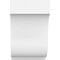 Ekena Millwork Standard Van Buren Architectural Grade PVC Bracket, 5"W x 8"D x 8"H BKTP05X08X08VAN - alternate 3